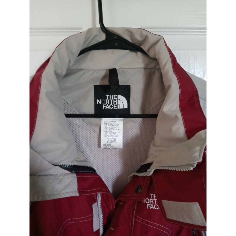 The North Face Red/Beige Coat Exterior Shell Men's  RN61661 Size XL - Picture 5 of 11
